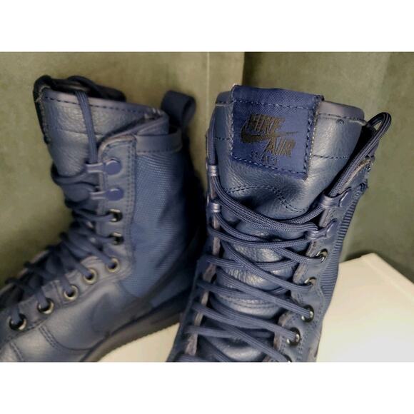 Nike SF AF1 857872-400 Air Force 1 Sneaker Boot Binary Blue US Women's 7.5 - Picture 10 of 12